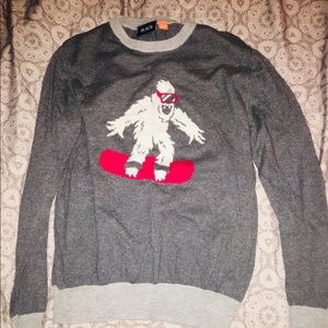 Boys Sasquatch Sweater